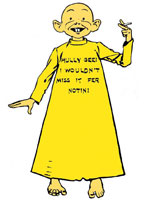 Yellow Kid cartoon of the Yellow Kid
